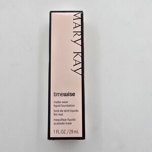 Mary Kay TimeWise Matte-Wear Liquid Foundation Beige 1 Combination Oily Skin 1oz